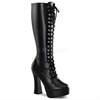 Pleaser - ELECTRA2020 Kniehoge laarzen - Zwart Product image